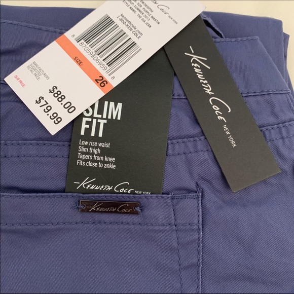 Kenneth Cole NY Wax Coated Slim Fit Gia Jean - Picture 4 of 8